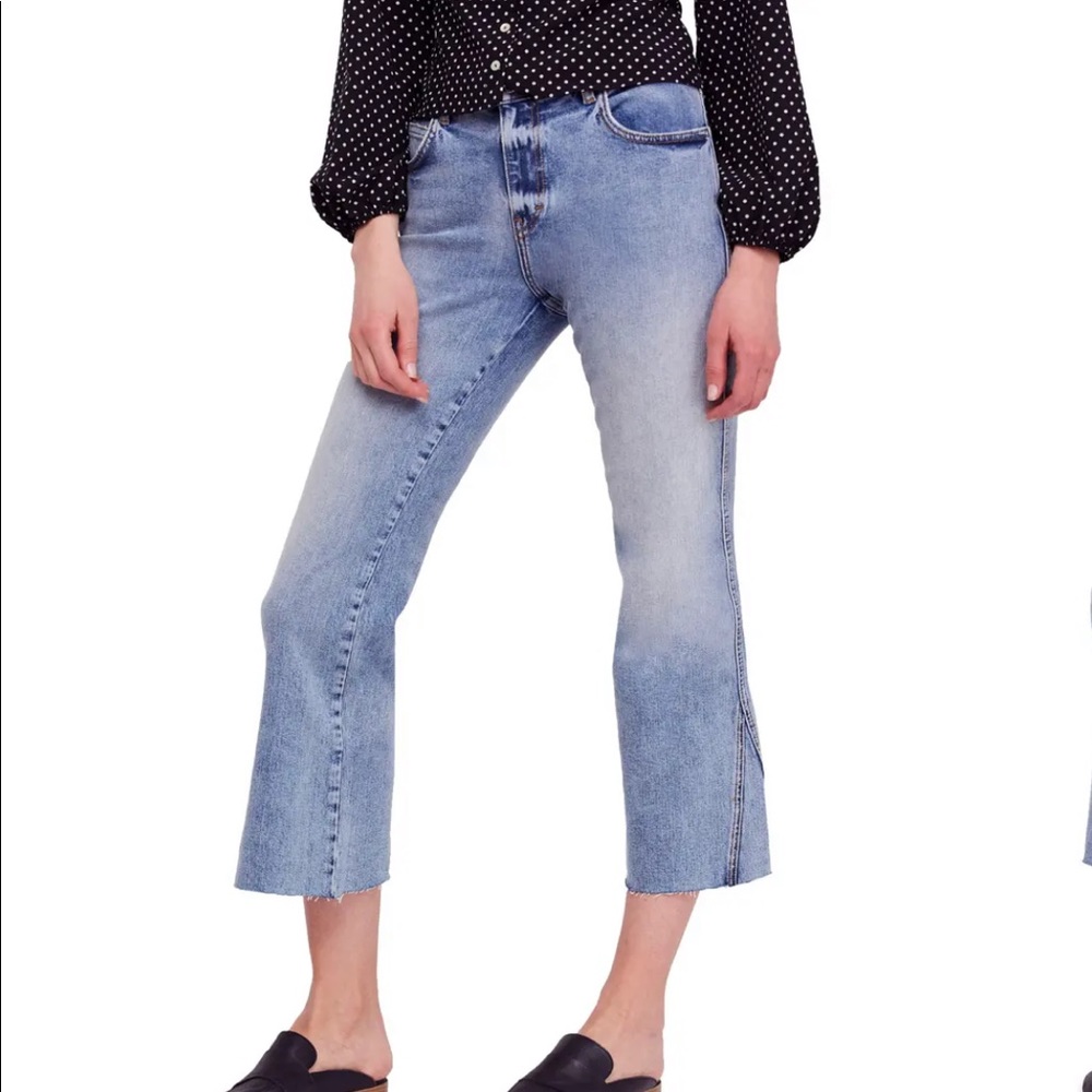 We the Free by Free People | Rita Crop Flare Jeans
